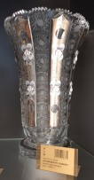 Dekorative Vase mit Platin verziert