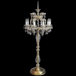 Die gleiche Lampe mit Kristallmandeln (optional)