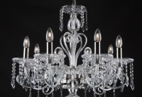 Detail einer Baccarat-Lampe