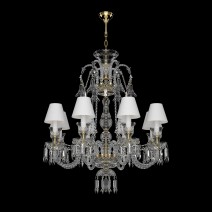 Luxuskollektion I. von böhmischen Kristallleuchtern mit Diamantschliff und tiefem Handschliff