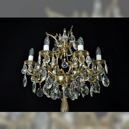Luxuriöse massive Stehlampe 8 Glühbirnen - Oberteil