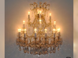 Große Maria Theresia Wandleuchte 14 Glühbirnen