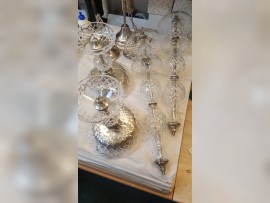 Oberflächenbehandlung – mattes Silbermessing „Chrom-matt“