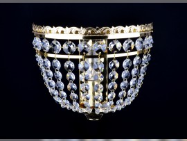 Goldene Wandaufbauleuchte 2