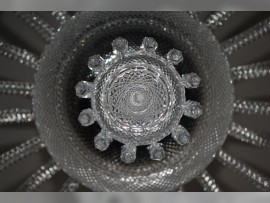 Detail des Baccarat-Glases
