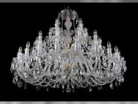 Kristallkronleuchter mit hoher Lichtleistung