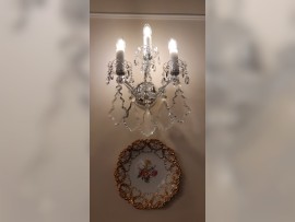 Designgerechte Wandleuchte - Blick aus der Ferne