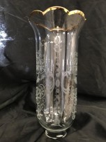 Vase mit Goldrand 1
