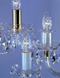 Abdecken von Glühlampenfassungen  (Glas oder Brass)