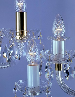 Goldmessing & Milchglas Abdeckrohre